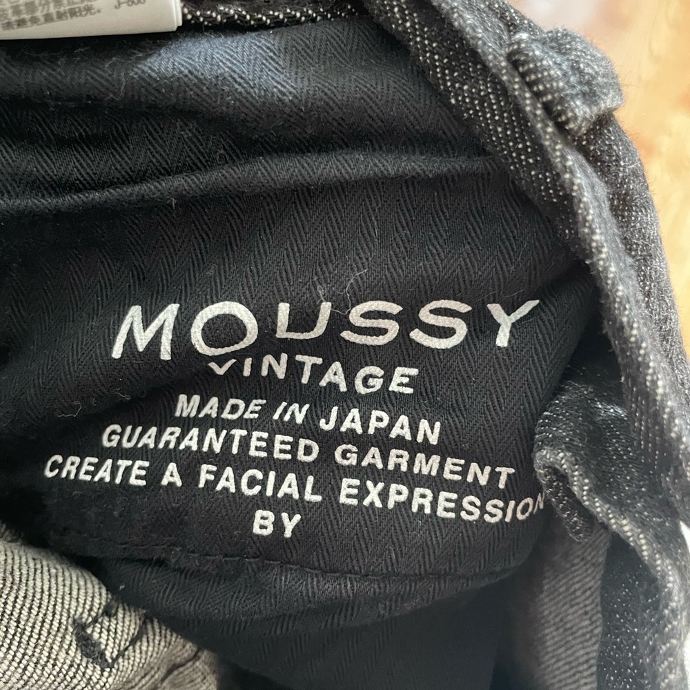Moussy Vintage Checotah Distressed Skinny Jeans in Black Size 26 - Picture 11 of 13
